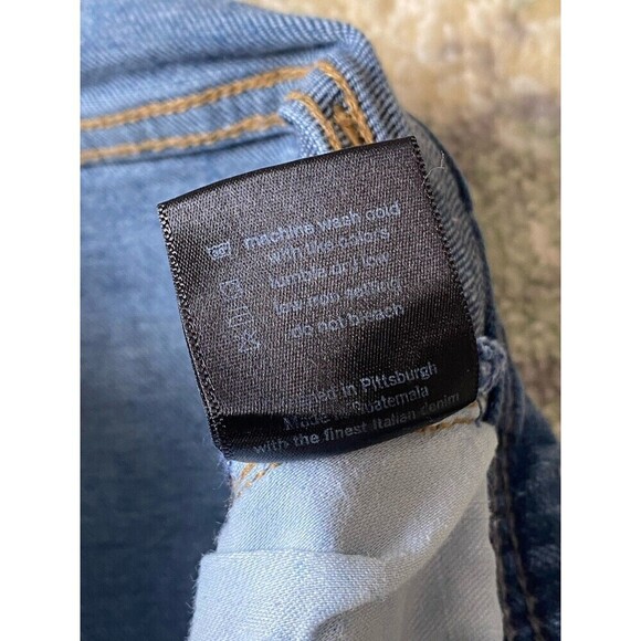 Revtown Automatic Jeans Men's 30 x 32 Dark Indigo Denim Straight - Picture 6 of 10